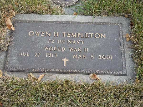 Fairview Cemetery Association: Owen Templeton